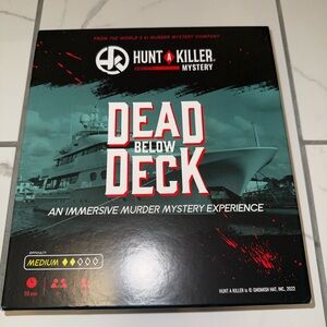 hunt a killer dead below deck murder mystery game